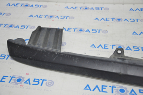 Rear bumper lip trim lower Toyota Highlander 14-19 structure, scratches, cracked crepe, dented