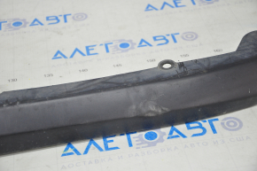 Rear bumper lip trim lower Toyota Highlander 14-19 structure, scratches, cracked crepe, dented