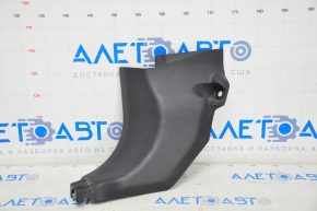 Front pillar trim lower left Toyota Highlander 14-19 black, scratches