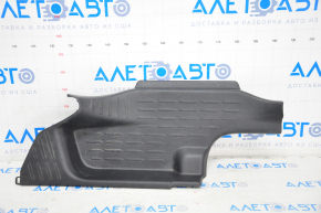 Door sill trim rear left Toyota Highlander 14-19 black, worn