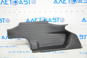 Door sill trim rear right Toyota Highlander 14-19 black, worn