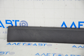 Door sill trim inner front left Toyota Highlander 14-19 black, worn