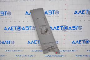 Center pillar trim upper belt left Toyota Highlander 14-19 gray, worn