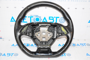 Chevrolet Camaro 16-24 steering wheel black, no buttons, worn