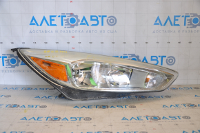 Headlight front right bare Ford Focus mk3 15-18 rest halogen, light, for polishing, sand