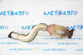 Exhaust line middle part with catalyst Nissan Rogue 14-16