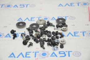Hardware for the tailgate of Toyota Highlander 14-19, incomplete, 63 pcs.