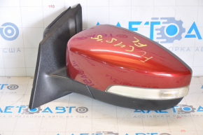 Side mirror left Ford Focus mk3 15-18 rest 5 pins, turn signal, red RR