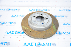 Rear left brake disc Dodge Challenger 09- 320mm, thickness 22mm