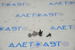 Rear bumper hardware Toyota Highlander 14-19 incomplete, 6 pcs.