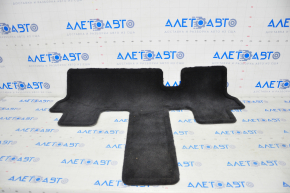 Carpet interior 2 row Toyota Highlander 14-19 cloth black, type2