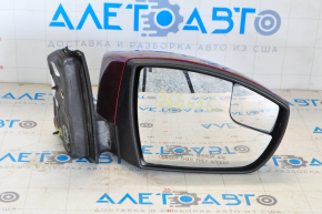 Side mirror right Ford Focus mk3 11-14 prerest usa red, 7 pins, turn signal, pokes