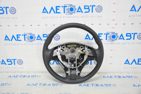 Naked steering wheel Nissan Rogue 14-16 rubber black