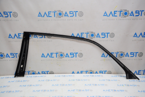 Upper rear right door molding Cadillac CTS 14-19 frame, varnish peeled off