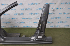 Front left quarter Acura ILX 13-15 pre-rest, graphite with central pillar
