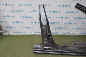 Front right quarter Acura ILX 13-14 pre-rest, graphite with central pillar