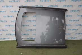 Metal roof under Acura ILX 13-15 sunroof sawed off, hail