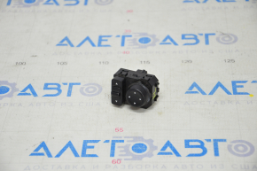 Mirror control front left Nissan Rogue 14-20 black
