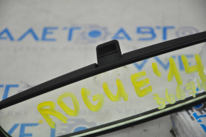 Interior mirror Nissan Rogue 14-20 S black, empty, swollen amalgam