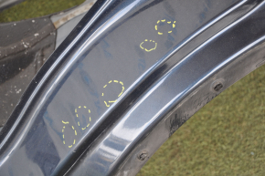 Quarter wing rear left Nissan Rogue 14-20 blue, pokes