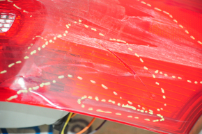 Outer wing lamp right Ford Focus mk3 15-18 rest 4d, cracks, rubbed