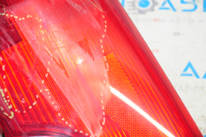 Outer wing lamp right Ford Focus mk3 15-18 rest 4d, cracks, rubbed