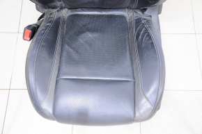 Driver's seat Dodge Challenger 15-18 rest, with airbag, electric + manual, leather, black, worn leather