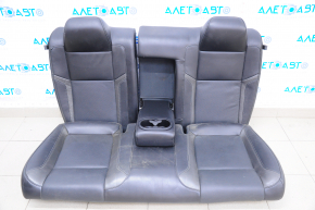 Rear row of seats 2 row Dodge Challenger 15-23 leather, black