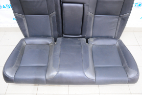 Rear row of seats 2 row Dodge Challenger 15-23 leather, black