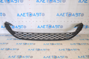 Lower grille of the front bumper Ford Focus mk3 15-17 rest Sport, broken fasteners, rubbed