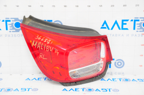Outer wing light left Chevrolet Malibu 13-15 halogen, with mount