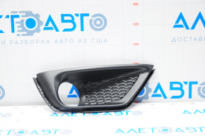 Right bumper grille Jeep Compass 17-21 under molding, under fog lights,