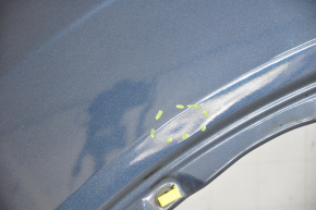 Front left wing Nissan Rogue 14-20 blue RAQ, bumpers