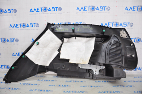 Left arch trim Nissan Rogue 14-18 black, under 2 rows, worn, scratches