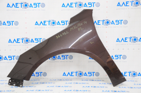 Front left wing Chevrolet Malibu 13-15 burgundy 406Y, bumpers