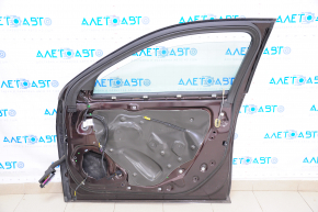 Door assembly front right Chevrolet Malibu 13-15 under molding, burgundy 406Y