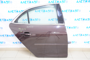 Door assembly rear right Chevrolet Malibu 13-15 under molding, burgundy 406Y, butt