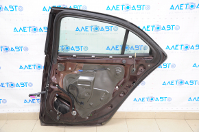 Door assembly rear right Chevrolet Malibu 13-15 under molding, burgundy 406Y, butt