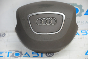 Airbag in steering wheel driver Audi Q5 8R 13-17 dark beige, peeled chrome, abrasion