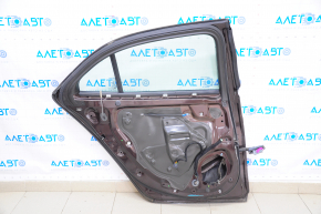Door assembly rear left Chevrolet Malibu 13-15 under molding, burgundy 406Y