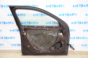 Door assembly front left Chevrolet Malibu 13-15 under molding, burgundy 406Y, butt