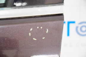 Door assembly front left Chevrolet Malibu 13-15 under molding, burgundy 406Y, butt
