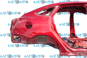 Quarter wing rear right Ford Focus mk3 11-18 4d red, dents, on the body