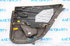 Door trim card rear left Chevrolet Malibu 13-15 brown, for dry cleaning