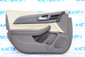 Door trim card front left Chevrolet Malibu 13-15 brown, for dry cleaning