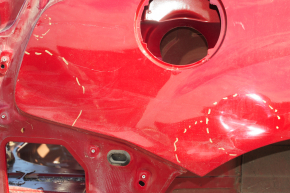 Quarter wing rear right Ford Focus mk3 11-18 4d red, dents, on the body