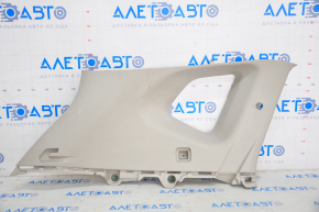 Arch trim left upper Nissan Rogue 14-20 gray, under 2 rows, scratches