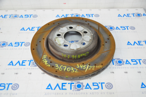Front right brake disc Dodge Challenger 09- 345mm, thickness 28mm