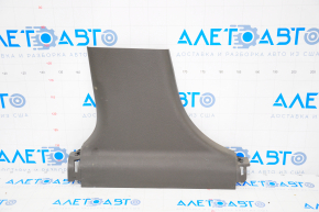 Center pillar trim lower left Chevrolet Malibu 13-15 brown