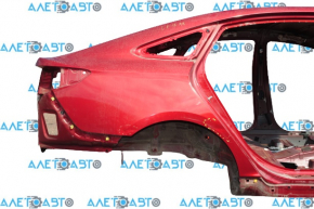 Quarter wing rear right Hyundai Sonata 15-19 red on the body, dents